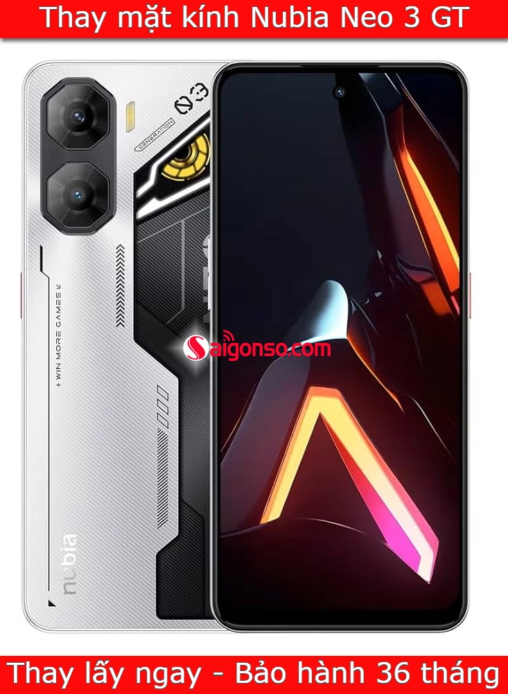 Thay mặt kính Nubia Neo 3 GT