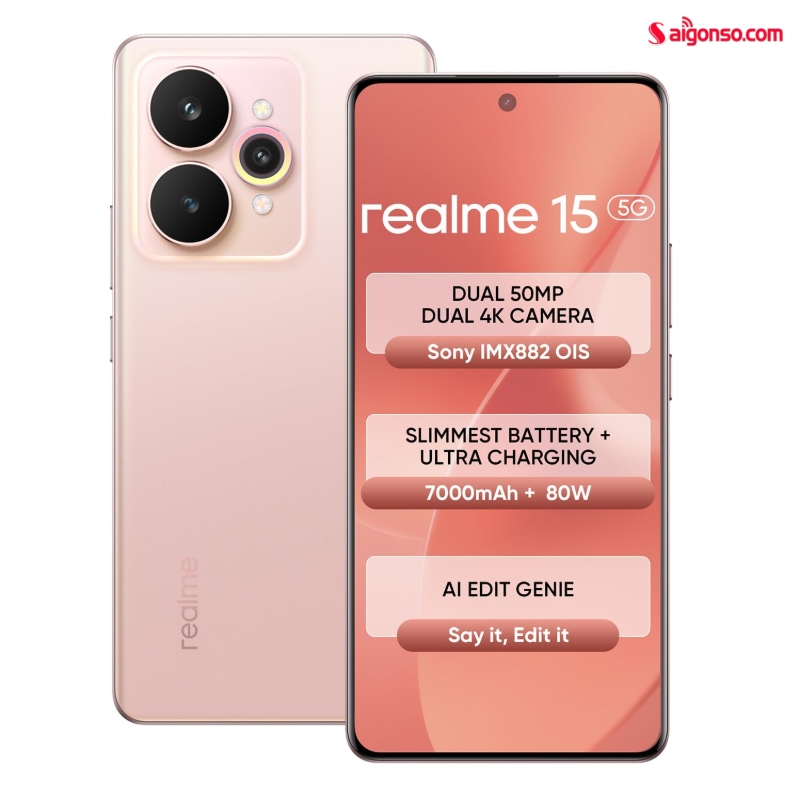 Thay màn hình Realme 15