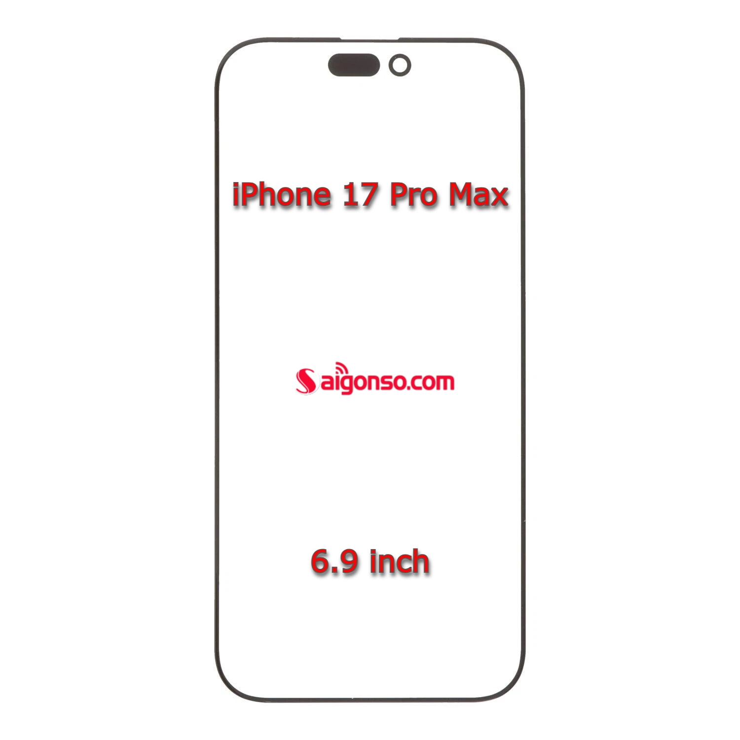 Thay mặt kính iPhone 17 Pro Max