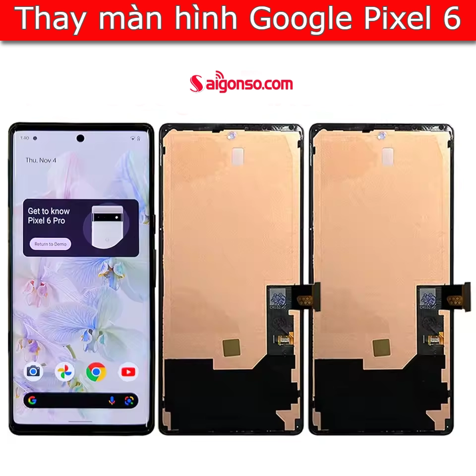Thay màn hình Google Pixel 6