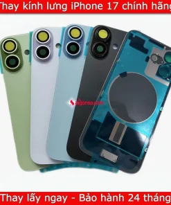 Thay kính lưng iPhone 17
