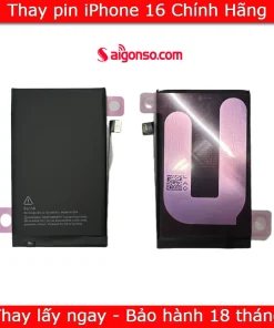 Thay pin iPhone 16