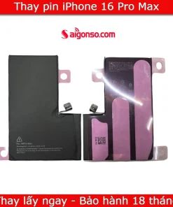 Thay pin iPhone 16 Pro Max