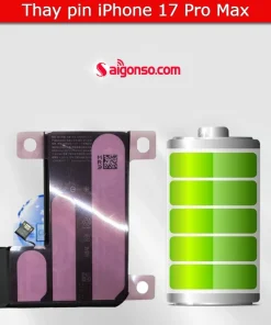 Thay pin iPhone 17 Pro Max